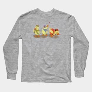 Babquack, Quassim and Omar the Duck Long Sleeve T-Shirt